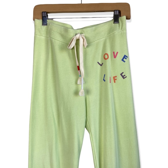 Wildfox Love Life Jack Joggers In P. Shadow Lime - Picture 9 of 9
